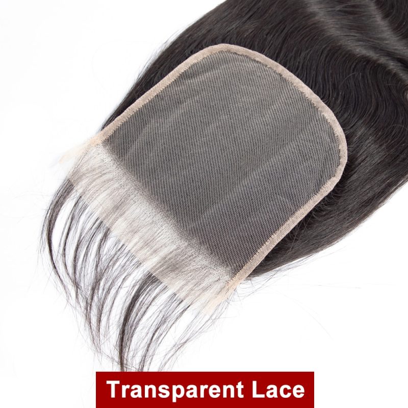Virgin Hair Loose Wave 4x4 5x5 6x6 7x7 Transparent Lace Closure - 图片 5